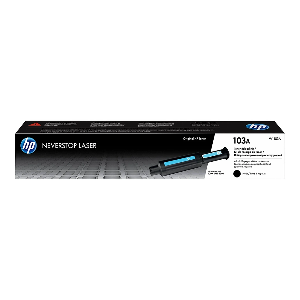 HP 103A Black Genuine Laser Toner Reload Kit view 2